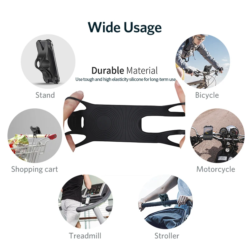 Essager Fahrrad Telefon Halter Für iPhone Samsung Universal Motorrad Mobile Handy Halter Bike Lenke