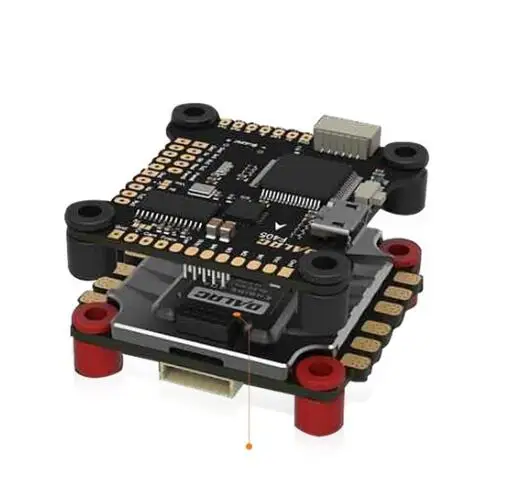 

DALRC F405 F4 flytower with MPU6000 Gyro Supports 8K Refresh Rate Operation Built-in OSD with DALRC 4IN1 ESC