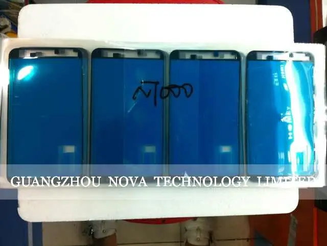 Colla Adesiva Per Samsung Nota N7000 I9220 Digitizer Lcd Coperchio Di Montaggio Telaio; Trasporto Libero 10 Pz/Lotto