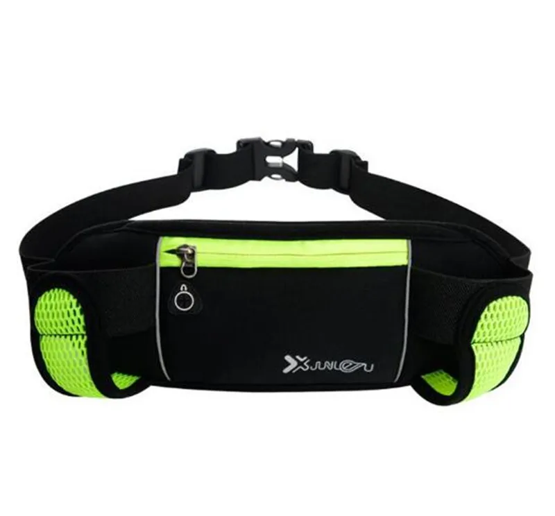 New Running Waist Pack Outdoor Sports Hiking Racing Gym Fitness Lightweight Hydration Belt Water Bottle + 2pcs 250ml Hip Bag