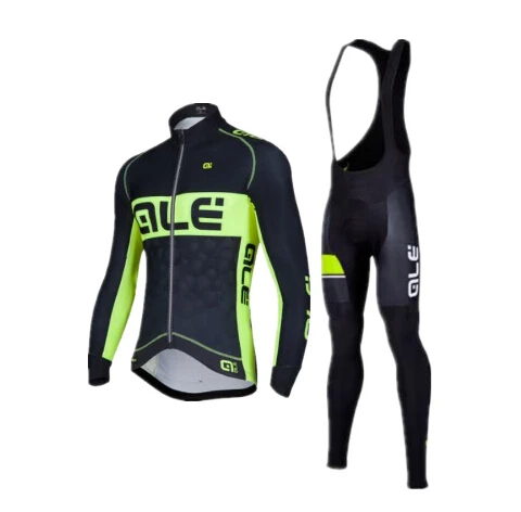 

2016 ale team cycling clothing long sleeve cycling jersey thin quick-dry mountain bike clothes breathable bicycle sportswear