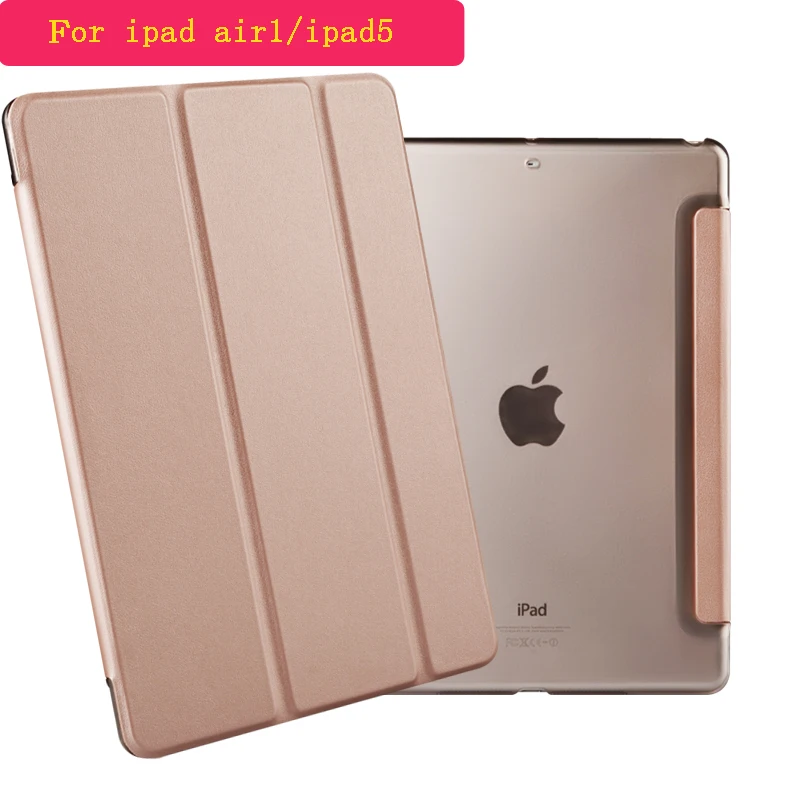 Для ipad air Чехол-подставка для планшета из искусственной кожи чехол для Apple ipad 5/ipad air1 A1474, A1475, A1476 с бесплатной пленкой для экрана+ стилус