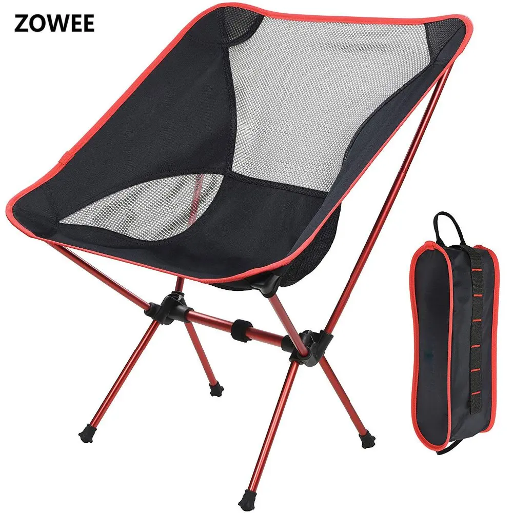 

Zowee Portable Foldable Folding DIY Table Chair Desk Camping BBQ Hiking Traveling Outdoor Picnic 7075 Aluminium Alloy Frame