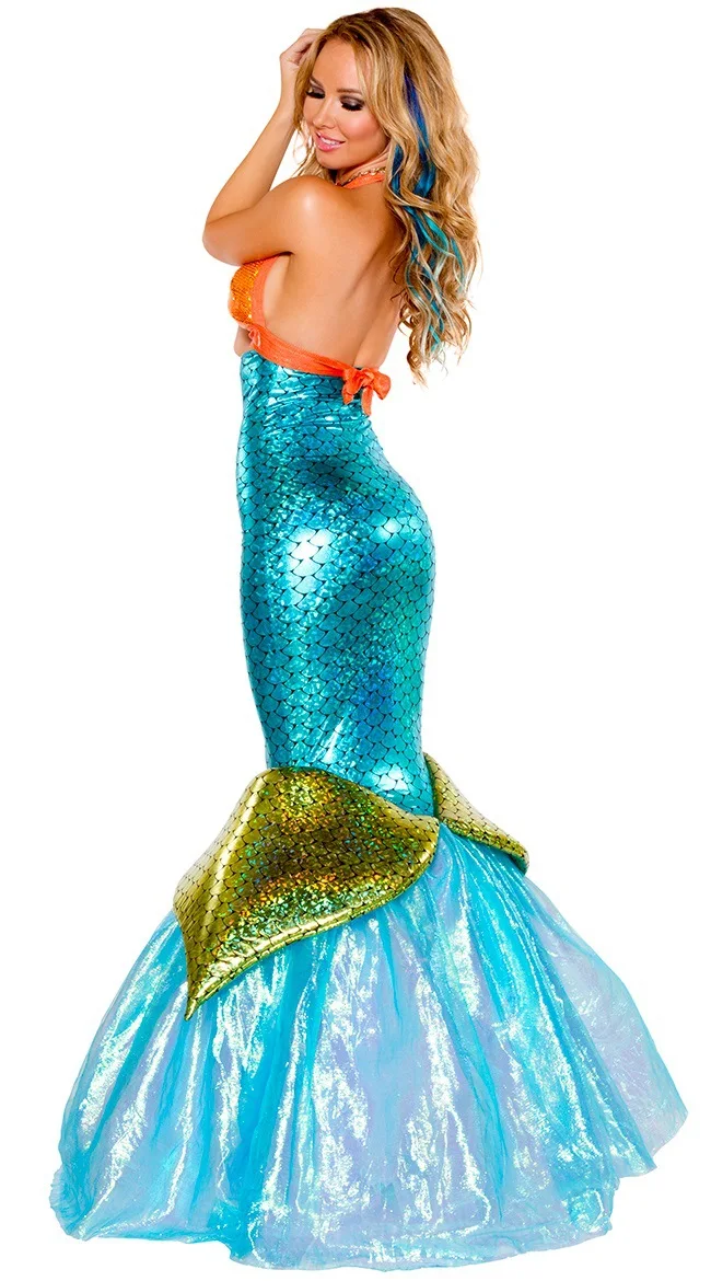 aliexpresscom buy seductive ocean beauty mermaid costume for womenfairytale adult sexy mermaids costumeshalloween party fancy disguise dresses from