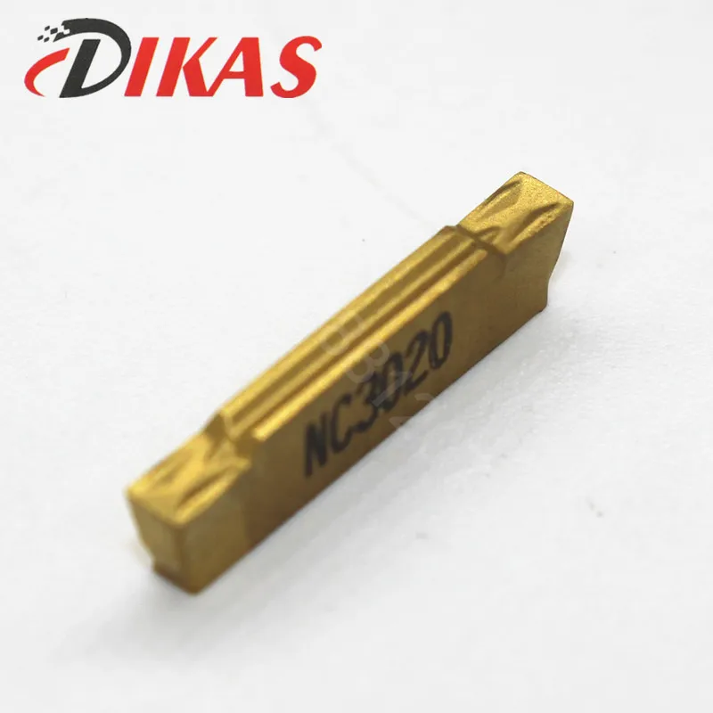 10PCS MGMN200 G NC3020 grooving carbide inserts CNC lathe cutter