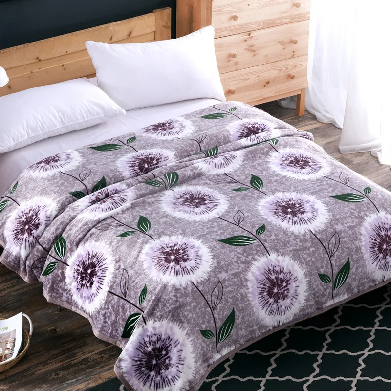 2018 New Thick Warm Plaids Winter Blankets for Beds Manta cobertor Soft