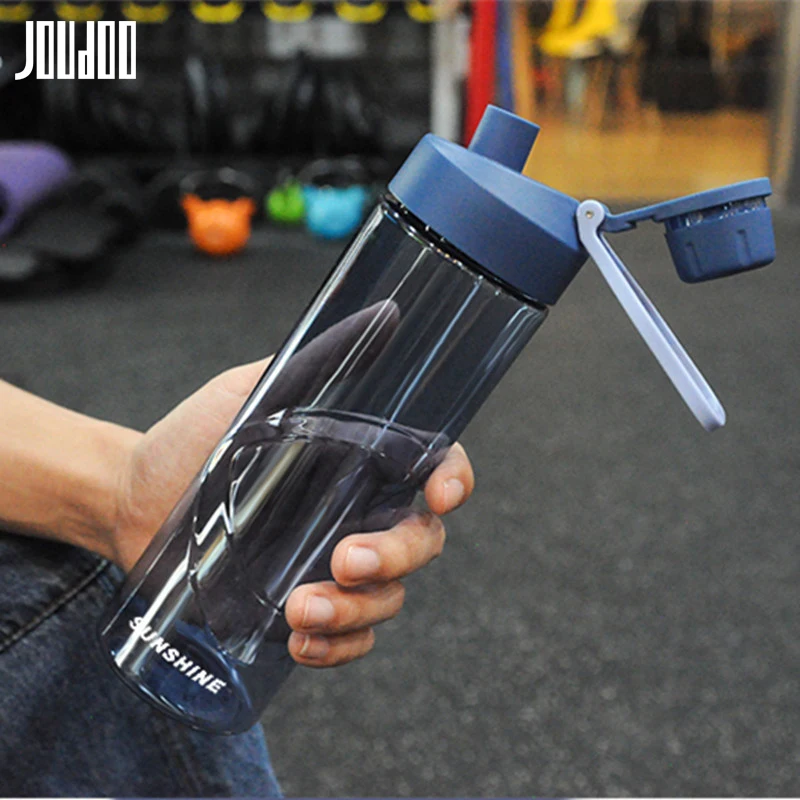 

JOUDOO 600ML Sport Plastic Water Bottle High Quality Eco-friendly Kawaii Bottle Of Water Outdoor Student Drinkware Cup 35