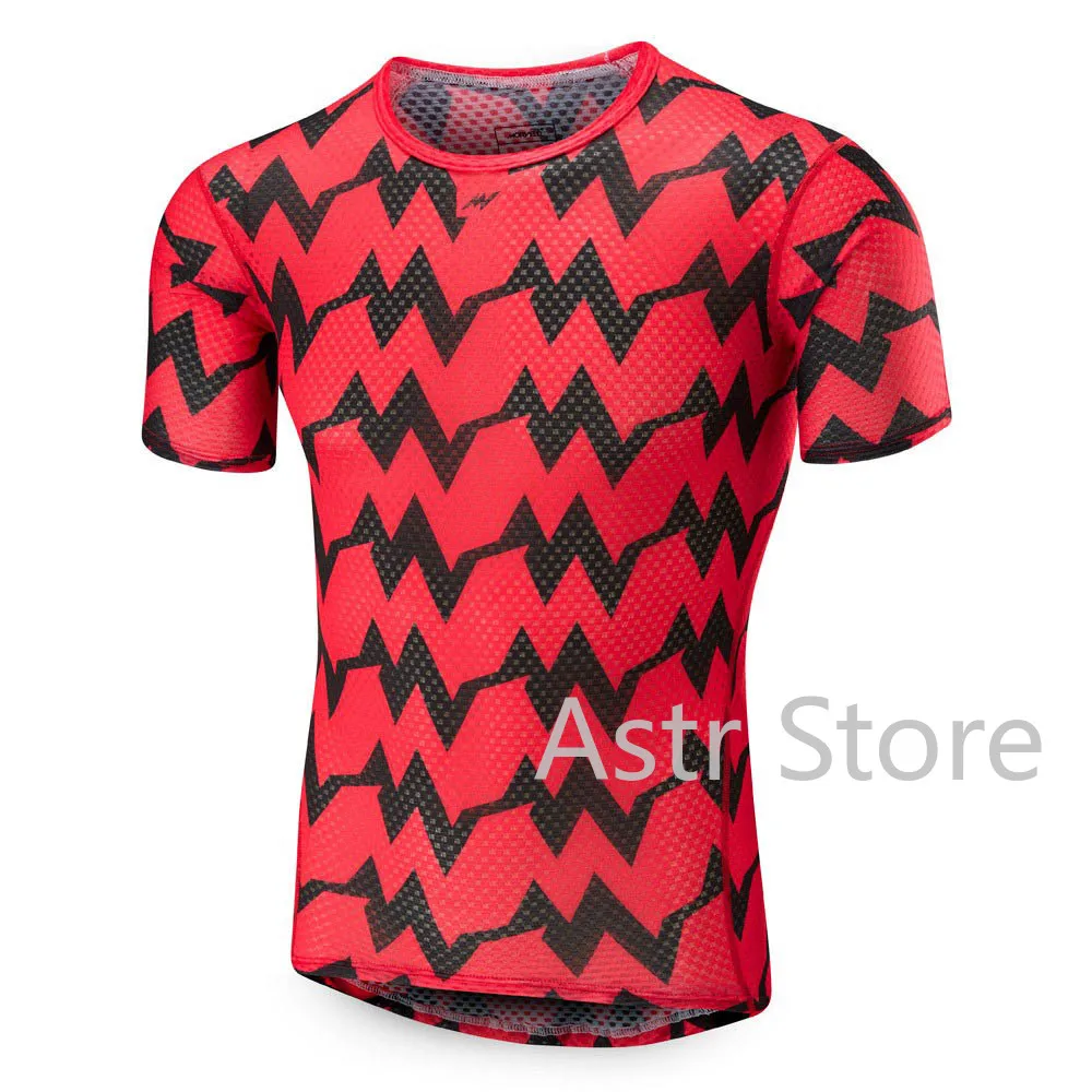 2019 Morvelo New Baselayer Unrestrictive Fit with High Breathability Summer Short Sleeve Open Mesh Fabric Cycling Underwear Men
