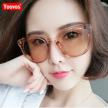 Yoovos 2019 Vintage Classic Women Sunglasses Brand Designer Ocean Lens Sun glasses Shopping UV400 Fashion Oculos De Sol Feminino
