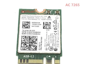 

For Intel 7265 04X6030 00JT469 for Lenovo CBM ThinkPad X250 T450 T550 Dual Band Wireless-AC Card Wifi Bluetooth Network Card