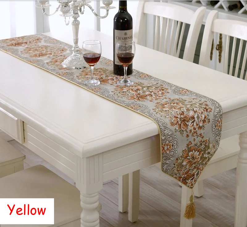 

28x180cm Jacquard Table Runner Home Party Decoration