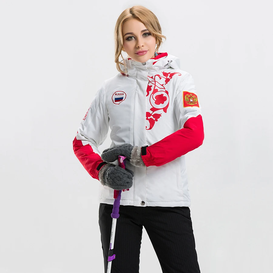 Здесь продается  Winter Outdoor Female Snowboarding Waterproof Clothes Breathable Tracksuit For Ski Suits Women Russian Skiing Jacket Coat   Спорт и развлечения