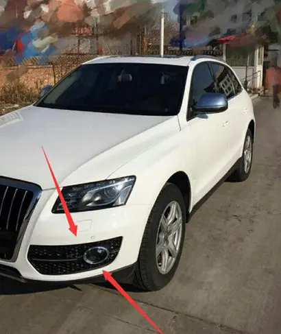 Спортивный Honeycomb передних противотуманных фар решетка для Audi Q5 2009-2011 Стандартный переднего бампера(не для SQ5 или s-Line бампер