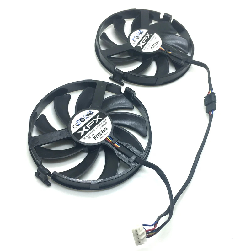 Online FDC10H12S9 C Kühler Fan für XFX R9 370 4G 380 RX 470 480 560 Grafikkarte Kühlung fan