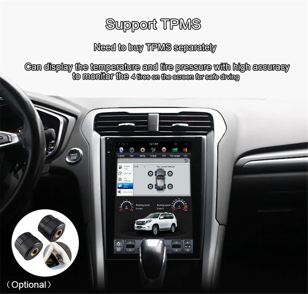 Excellent Aotsr 12.1" IPS Android 6.0 Car No DVD Player GPS Navigation For Ford Mondeo Fusion MK5 2013+ stereo auto unit multimedia 14