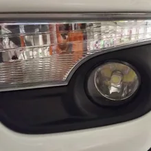 Обновление! Светодиодные дневные ходовые огни drl с поворотниками, крышка противотуманной фары, обновленная от altima 2013-14 Версия США к японской версии