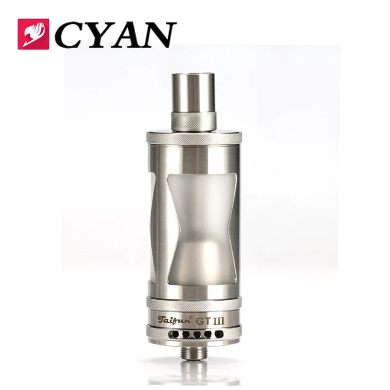 CYAN High Quality GT3 RDA 5ml Atomizer Vaporizer Replaceable Atomizer Vape Tank for 510 Thread e Cigarette Mod vs Taifun GT3 RTA CYAN High Quality GT3 RDA 5ml Atomizer Vaporizer Replaceable Atomizer Vape Tank for 510 Thread e Cigarette Mod vs Taifun GT3 RTA
