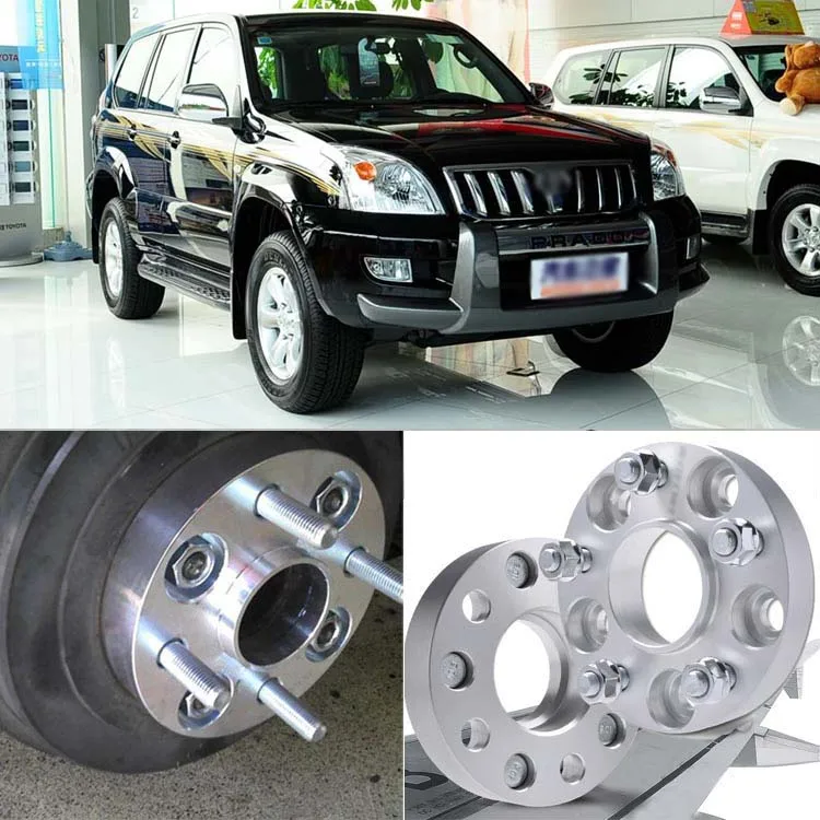 

Teeze 4pcs 6X139.7 108CB 30mm Thick Hubcenteric Wheel Spacer Adapters For Toyota Prado 2003-2010