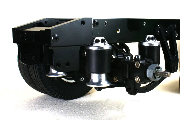 

1Set 1/14 Truck Airbag Suspension Kit X-8004 X-8005 Large Stroke Suspension Anti-collision System for 1:14 Tamiya Tractor RC Car