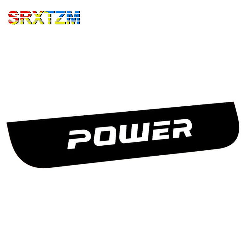SRXTZM Brake Light Sticker Acrylic Brake Lights Decorative Cover M Power Car Stickers For Bmw