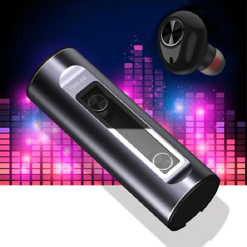 

HISONIC Bluetooth Earphones Wreless 3D Stereo Earbuds IPX5 8.0 Strong Stereo Bluetooth 5.0 With Microphone Handsfree Calls