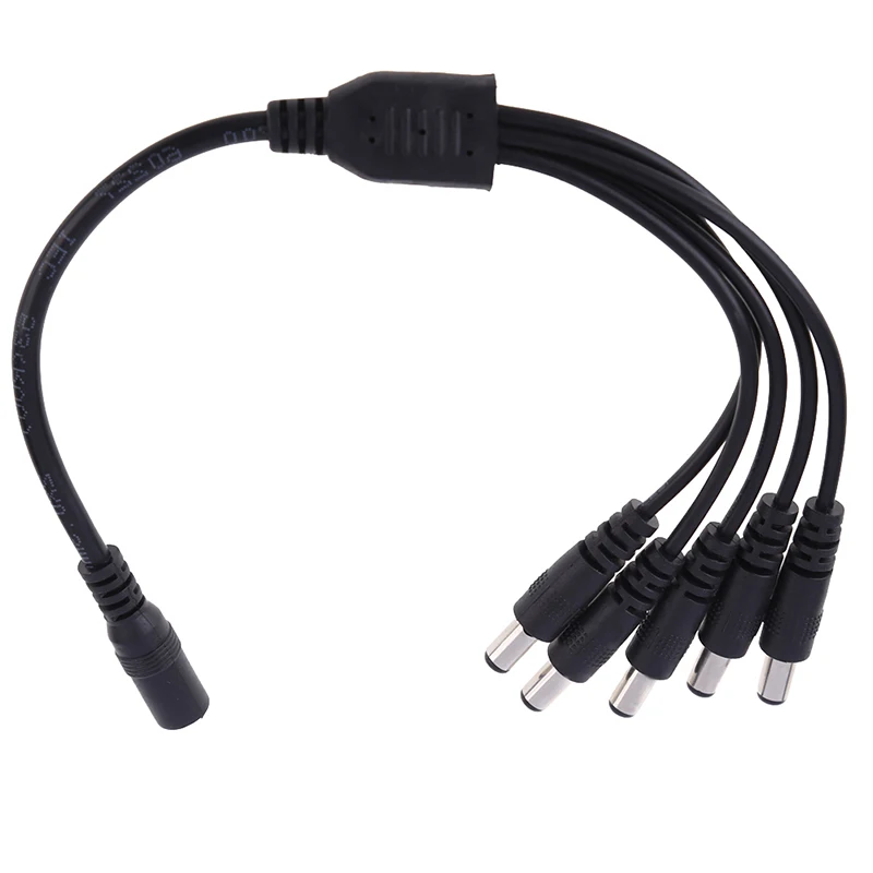 New Arrival Cable Connectors 1pcs CCTV Security Camera 2.1mm 1 to 5 Port Power Splitter Cable 12V D - 32837145533  New Arrival Cable Connectors 1pcs CCTV Security Camera 2.1mm 1 to 5 Port Power Splitter Cable 12V D - 32837145533