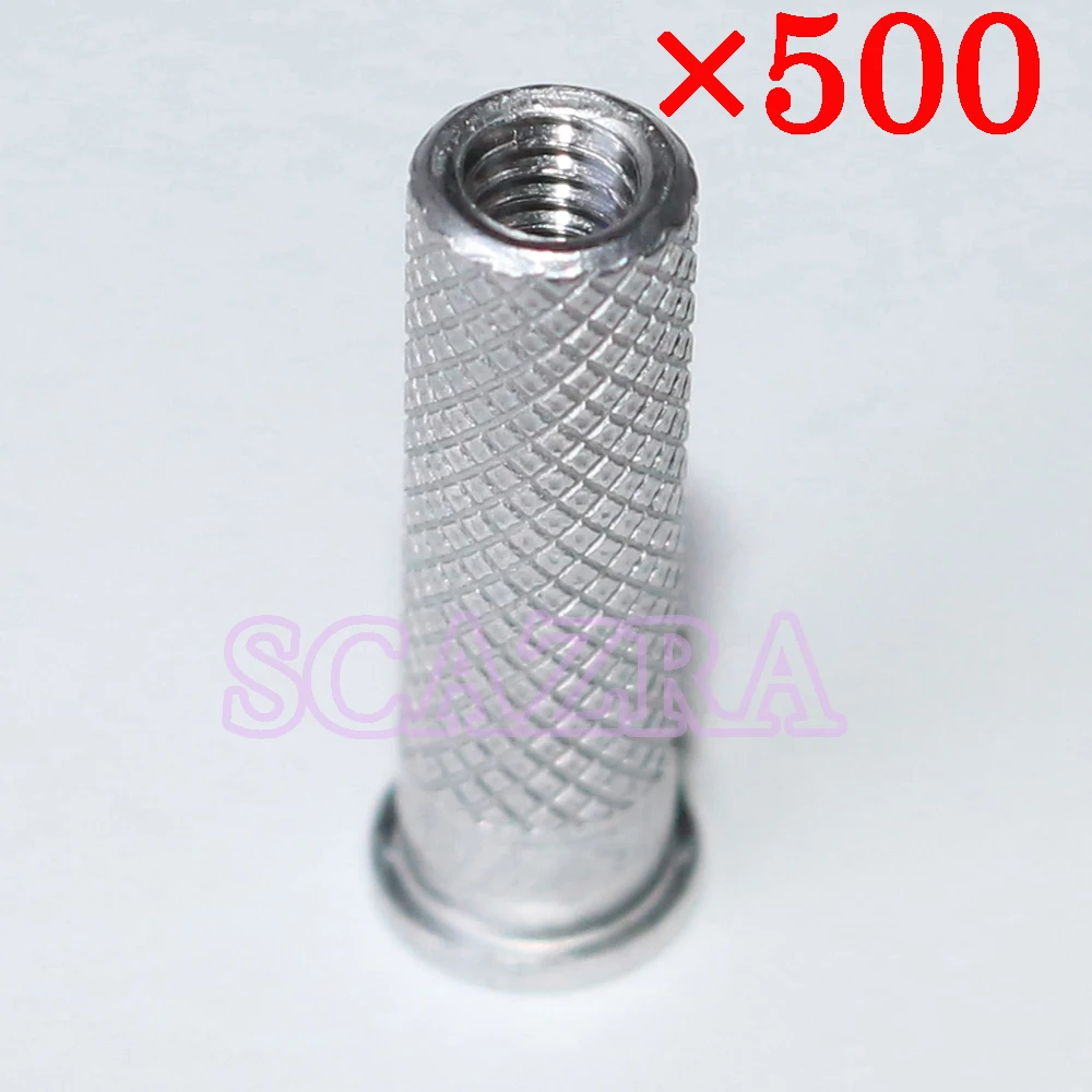500pcs Arrow Insert Aluminium Arrow Insert Arrow Fit ID6.2 mm Carbon