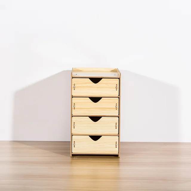 2019 neue Schublade Organizer Box Holz Lagerung Boxen mit Schubladen