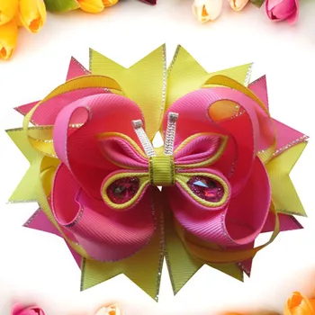 

10 pcs 5.5"Best Deal Children Girls Headband Diamond bow Girl Hair Accessories For