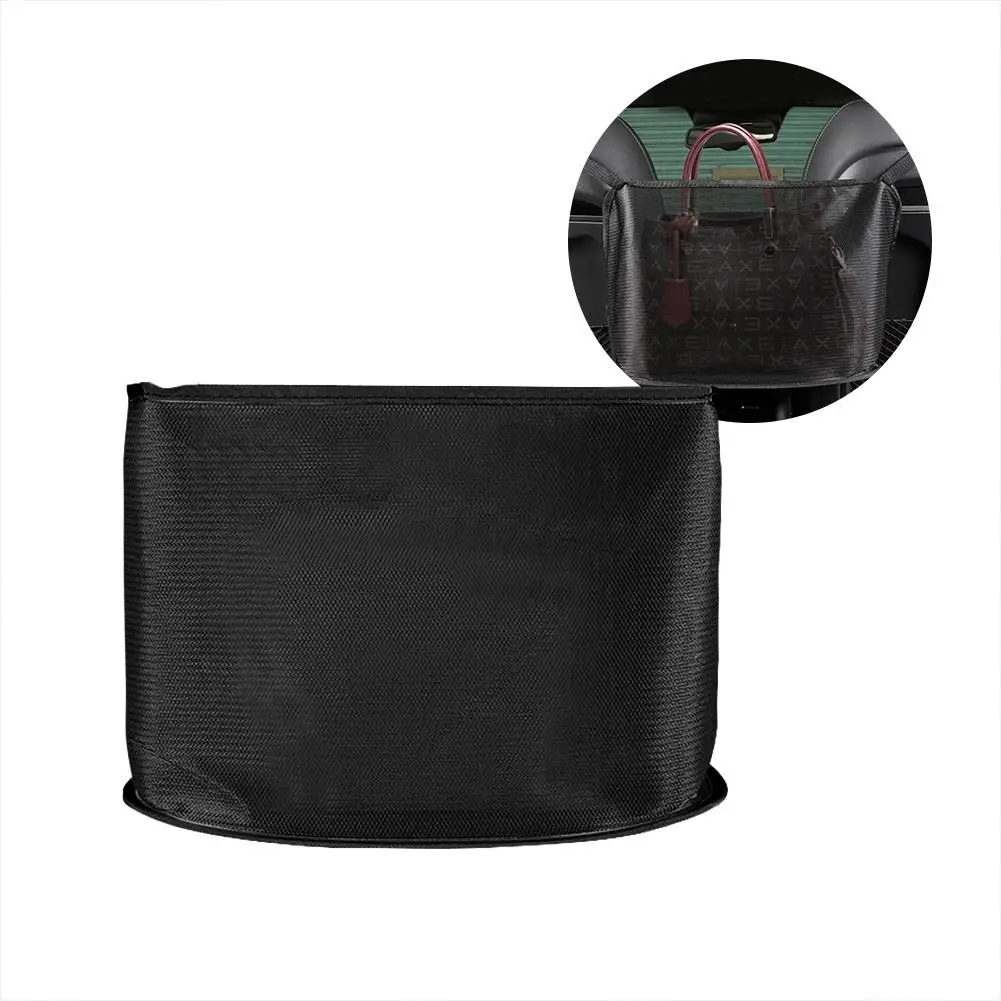 

Universal models Black Red Portable Car Seat Storage Bag Hanging Bag Car Net Pocket sundries storage bag
