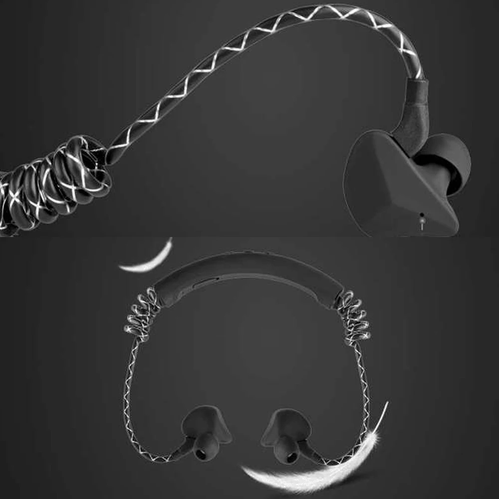 Cordless Headphone Neckband Bloototh Bluetooth Earphone Wireless Sport Headset in Ear phone Stereo Buds VS bluedio tn  (5)