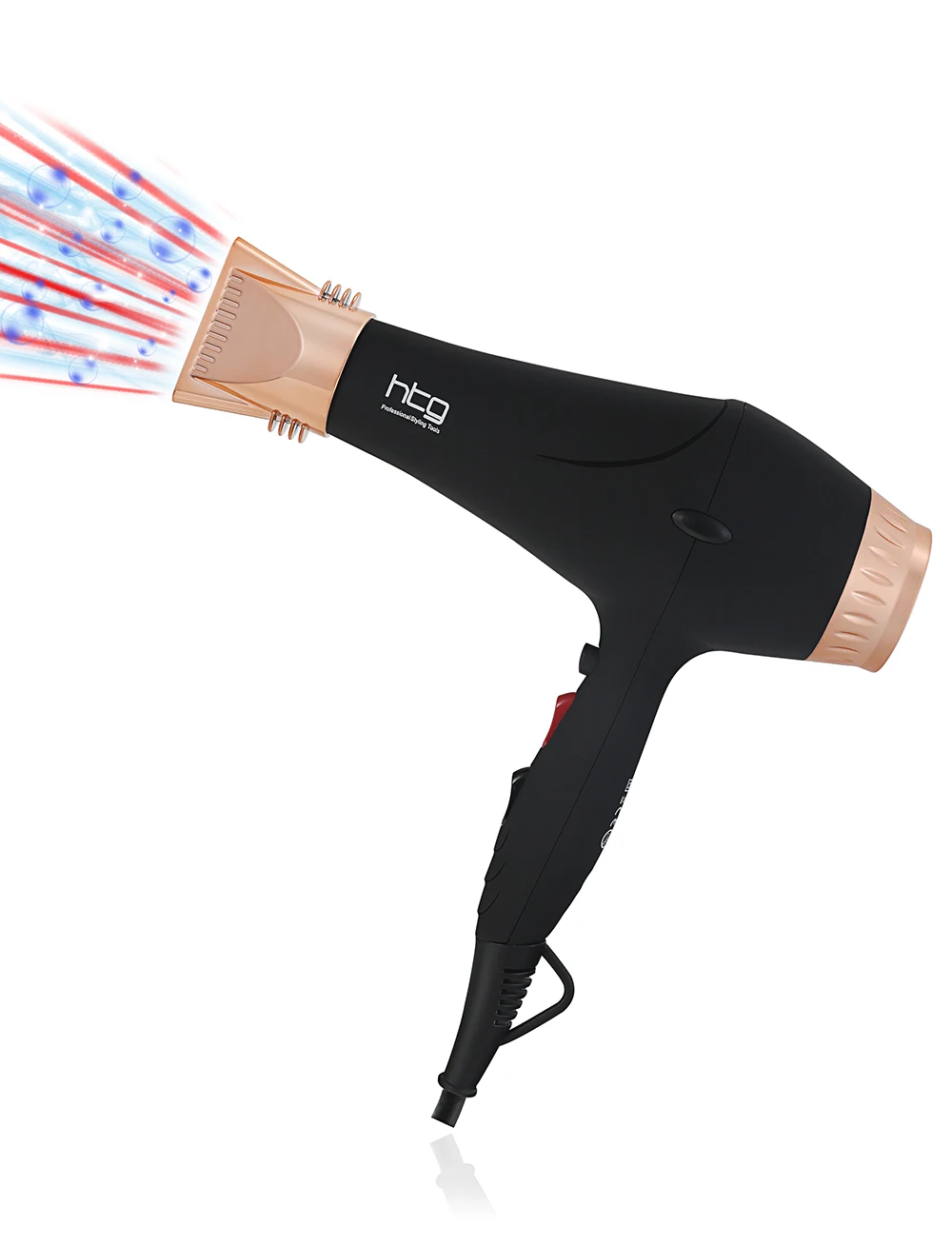 HTG 2300W powerful professional Hair Dryer Blow Dryer infrared Cold