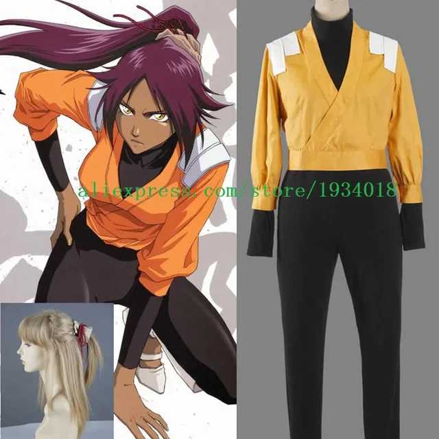 Buy Japanese Anime Clothes BLEACH Shihouin Yoruichi