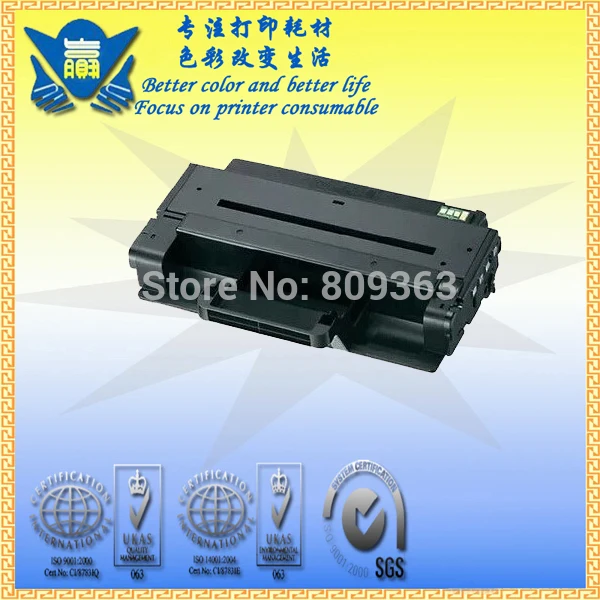 

Free shipping Compatible Laser Toner Cartridge for Samsung ML-205D Black Laser Toner