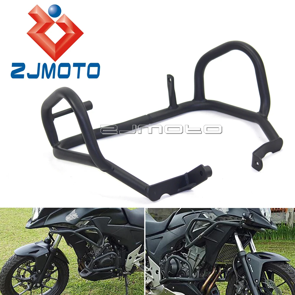 Buy Black Motorcycle Steel Engine Guard For Honda