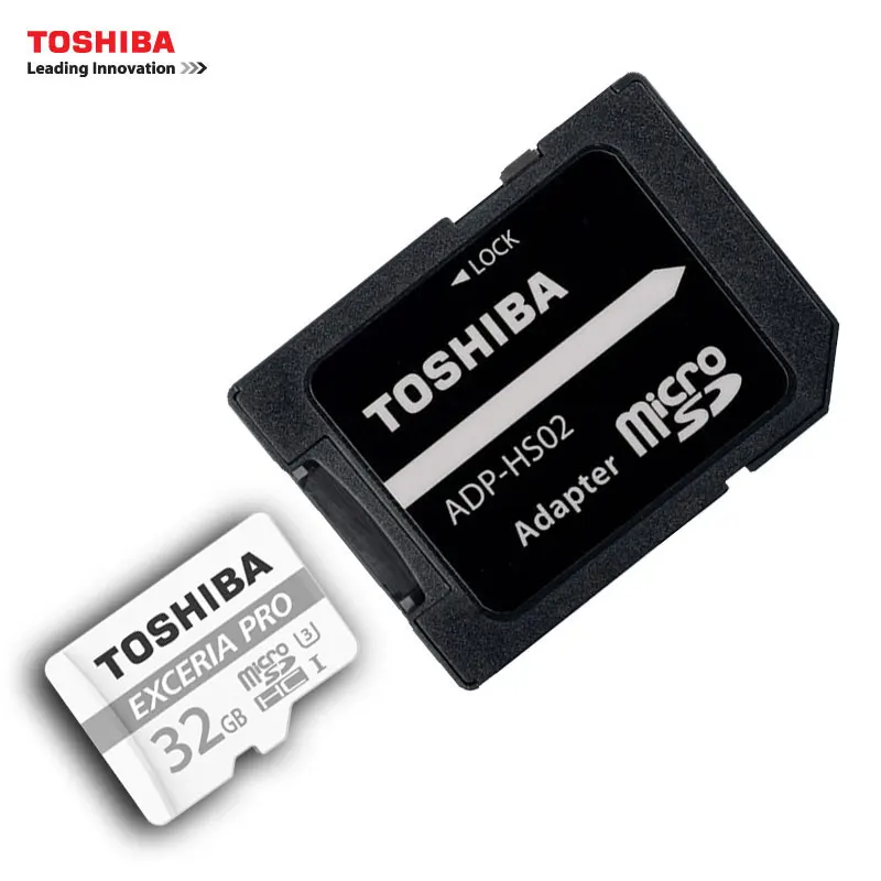 Toshiba U3 exceria Pro 32 ГБ 64 ГБ карты памяти 4 К шоссе автомобиля путешествие данных Регистраторы мониторинга хранится Micro sd карты 95 МБ/с