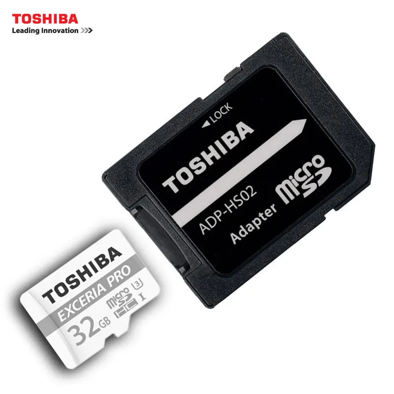

TOSHIBA U3 EXCERIA PRO 32GB 64GB Memory Card 4K Highway Vehicle Traveling Data Recorder Monitoring Stored Micro SD Card 95MB/s
