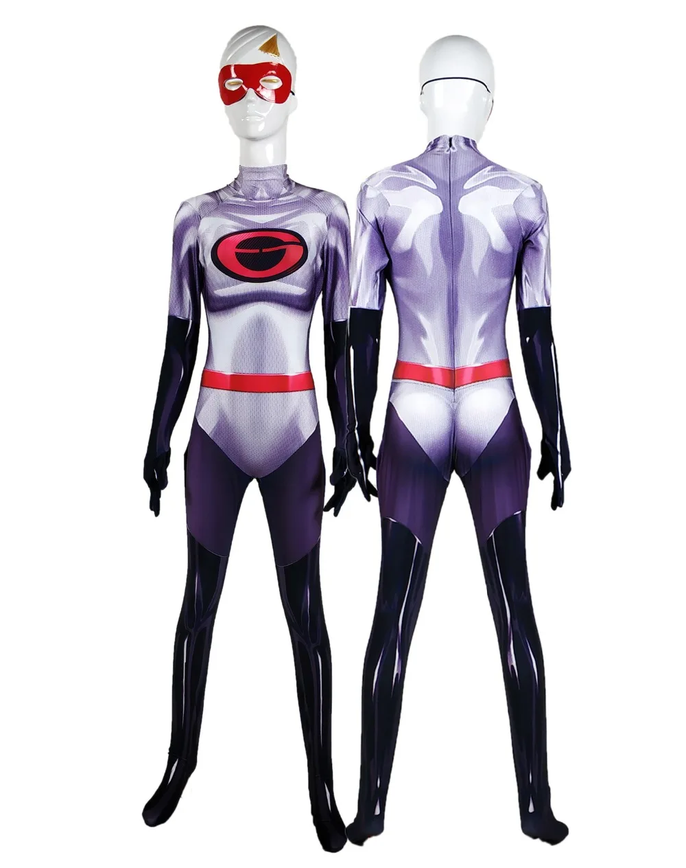 The Incredibles 2 Elastigirl Cosplay Costume Women Superhero Bodysuit 3D Lycra Spandex Zentai Halloween Party suit | Тематическая