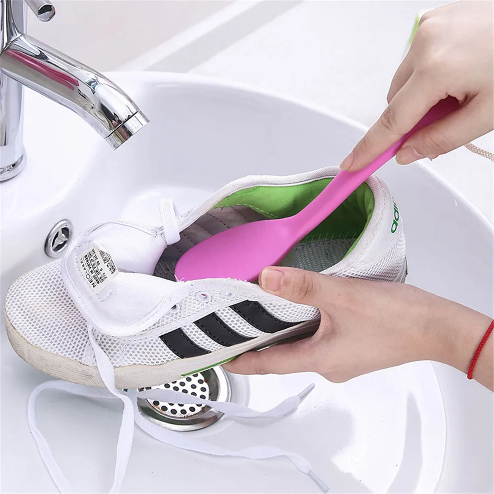 Двойная длинная Чистка туалета Lavabo горшок посуда кроссовки щетка для чистки ручки инструменты для уборки дома