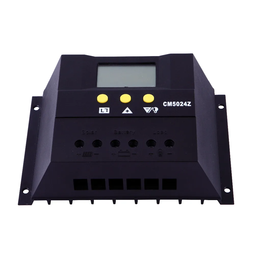 

Reliable 30A 12V/24V auto switch PWM Solar charge controller LCD Display Solar system controller