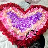 100pcs Multicolor rose petal 4.5cm Wedding Party Confetti Table Decoration birthday party Decorative Supplies Simulation flower ► Photo 2/5
