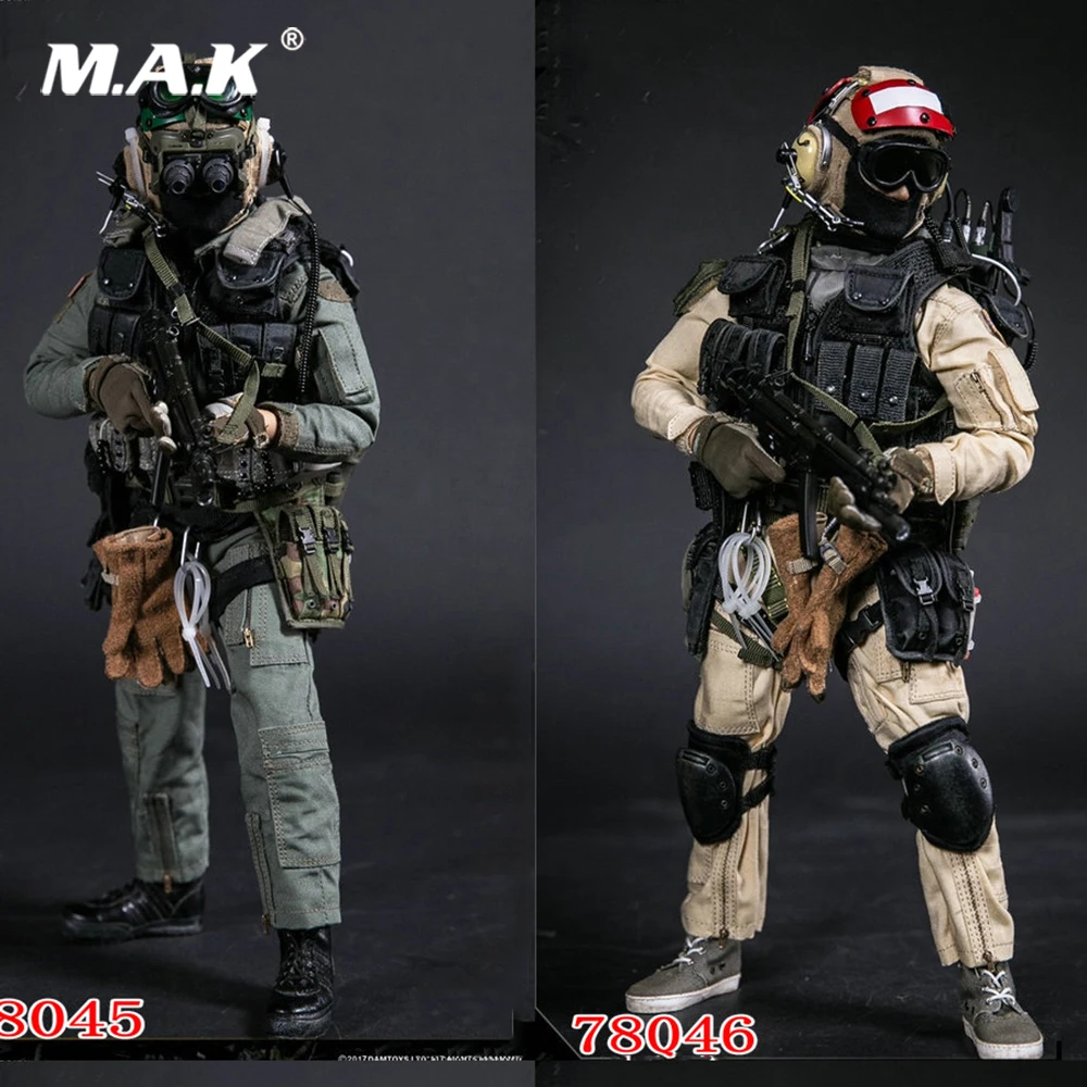 

For Collection Solider Action Figure full set 1/6 78046 78045 HISTORY SERIES US SEAL TEAM 5 VBSS TEAM LEADER Male Figure