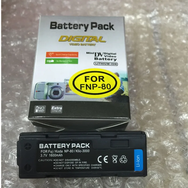 

FNP-80 FNP80 NP-80 lithium batteries NP80 Digital camera battery For Fujifilm DC-4800 DC-4900 DC-6800 MX-6900 X-2700