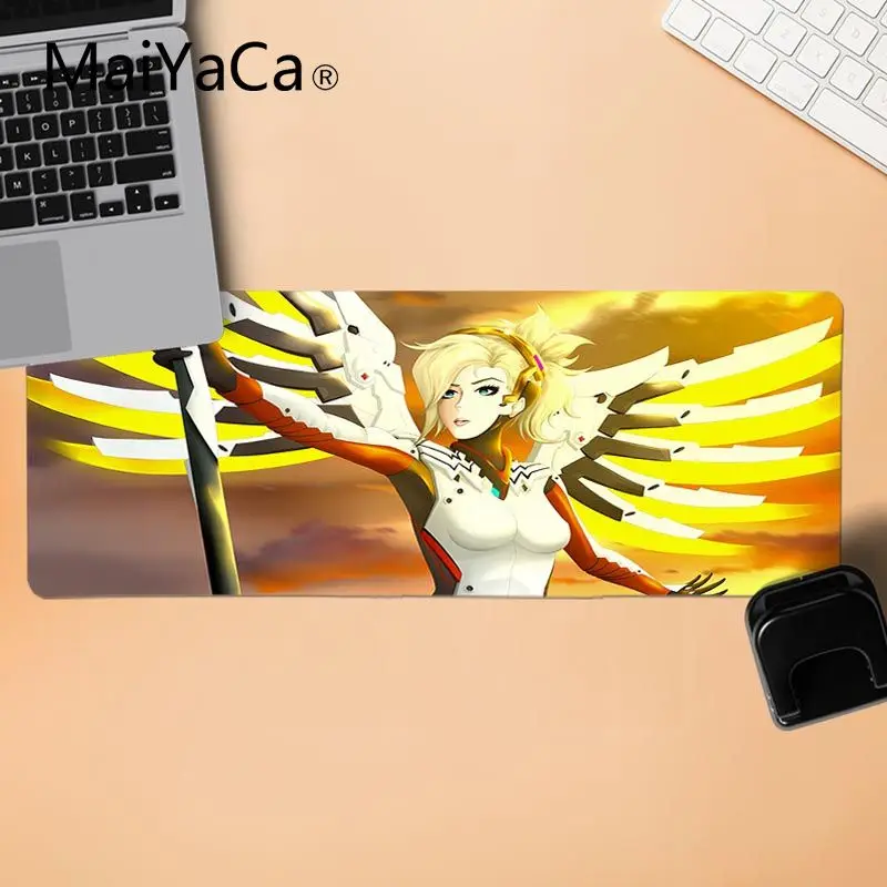 MaiYaCa нескользящий PC overwatchs игровой высокоскоростной коврик для мыши DIY дизайн игровой с узором коврик для мыши - Цвет: LockEdge 30x80cm