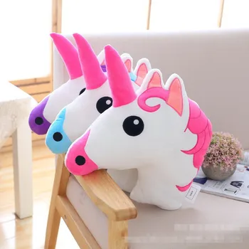 

Unicorn Neck Pillow Office Snug Siesta Pillow Cushion Airplane Travel Chin Head Support Pillows Festival Child Gift 2019 New