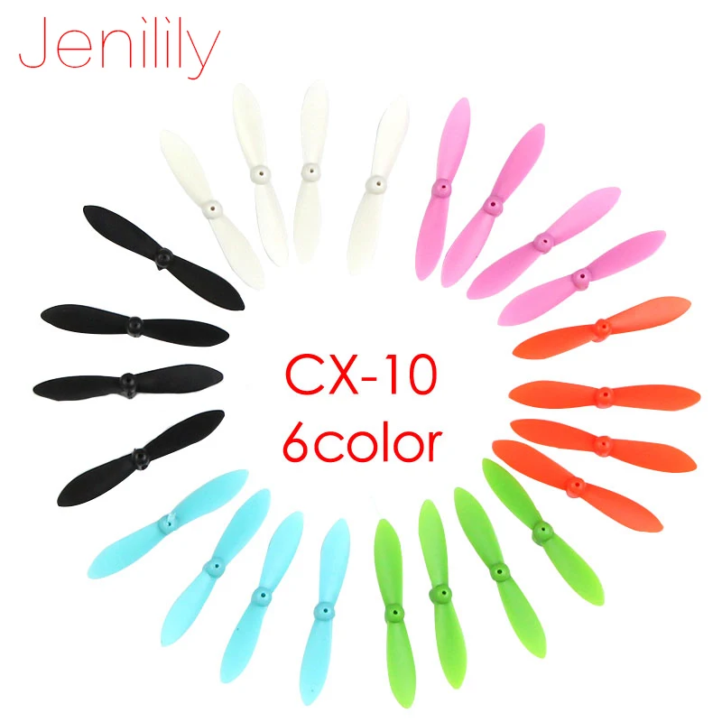 

Cheerson cx-10 cx10 6set=24pcs blade spare parts propeller main blades cx-10/fq777-124 RC mini Quadcopter/Free shippng