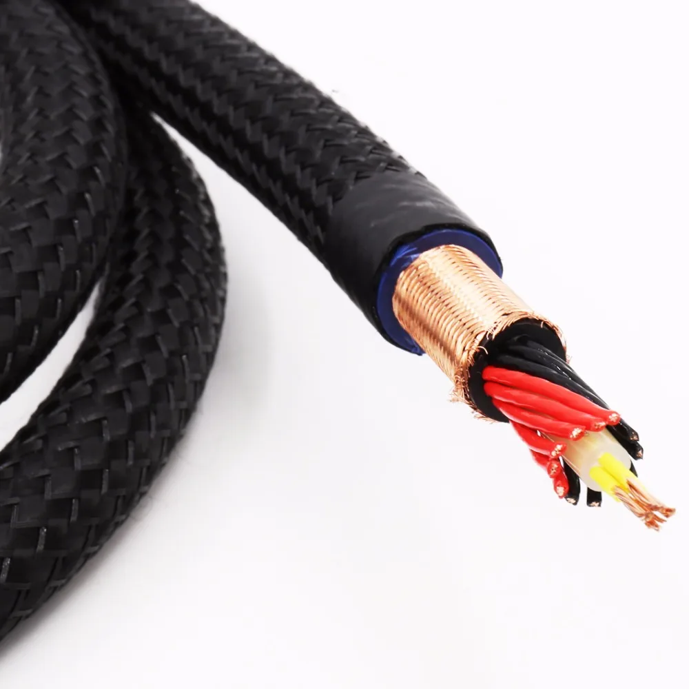 Viborg VP1501 Audio Power Cord Cable - 5N OFC Multiplex Cable - 1 Meter High Quality Power Cord - View #7