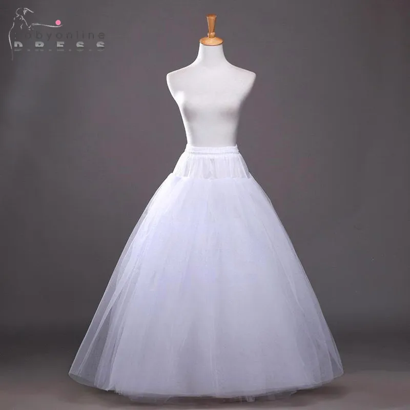 

Anagua Cheap Underskirt Ball Gown Petticoat for Wedding Dress 2019 Fluffy Wedding Petticoats Crinoline Free Shipping Jupon
