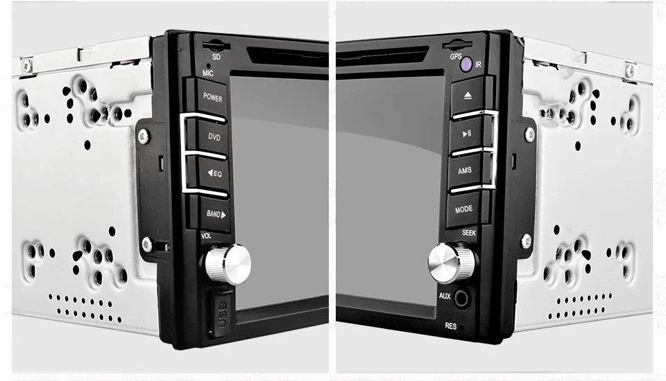 Автомобильное радио двойной 2 Автомобильный dvd-плеер gps Навигация стерео головное устройство Поддержка заднего вида Bluetooth USB SD CD радио