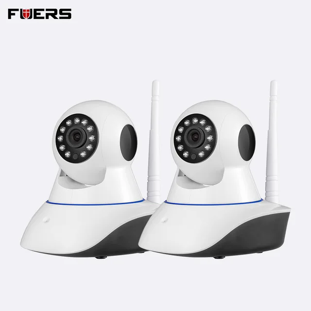 FUERS Full HD 1080 P, 2 шт., 4 шт., ip-камера, 2МП, WiFi, камера для домашней безопасности, запись, детский монитор, ночное видение, камера видеонаблюдения, CCTV